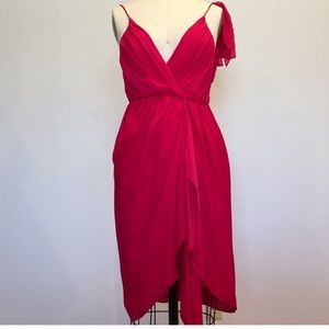 Alice + Olivia fuchsia sexy cocktail Dress 👗